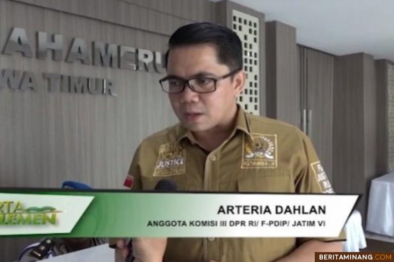 Arteria Dahlan, Anggota Komisi III DPR (Youtube DPR RI)