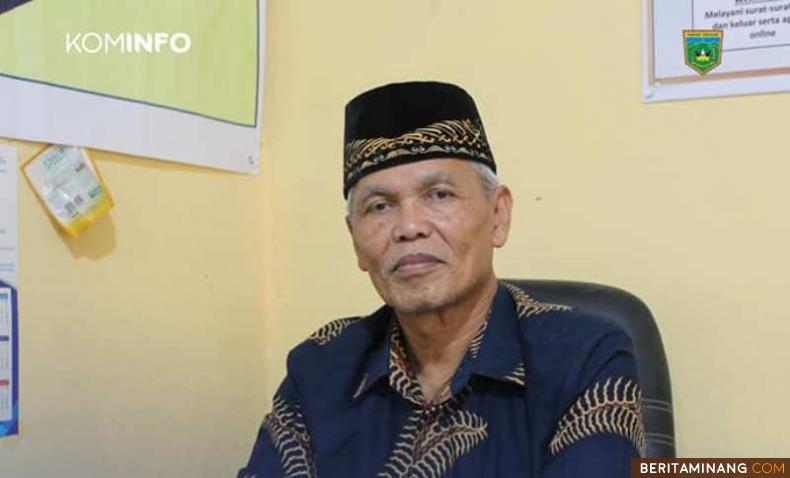 Kepala Baznas Kota Padang Panjang, Drs. H. Aswir Rasyidin Datuak Panjang.