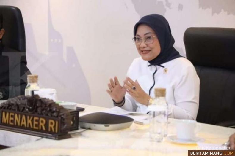 Menteri Ketenagakerjaan Republik Indonesia Ida Fauziyah. Foto: Humas Kemenaker RI