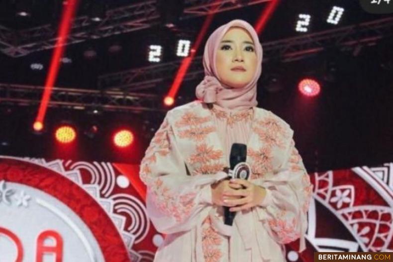 Rana Safhira duta Sumbar dalam Liga Dangdut 2020 Indosiar. Dok keluarga