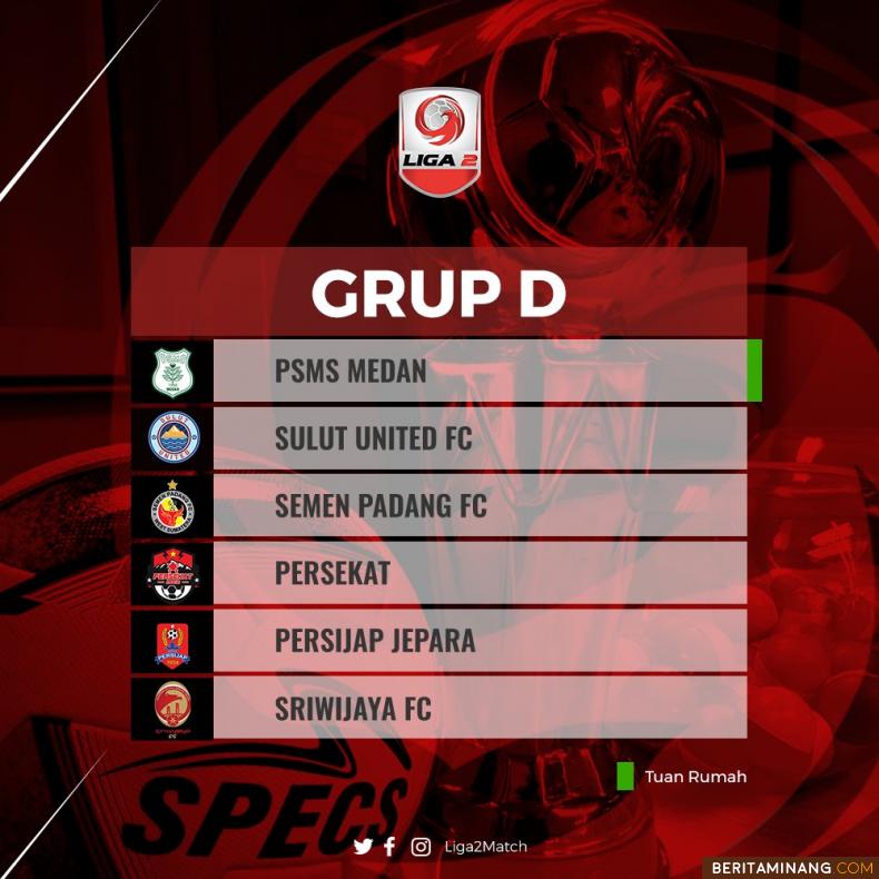 Hasil Undian Grup D Liga 2 Indonesia. Foto: twitter @Liga2Match