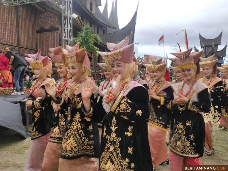 Event Budaya Terbesar Festival Pesona Minangkabau digelar di Tanah Datar, Kamis (17/11/2022). Foto: Kominfotik Sumbar