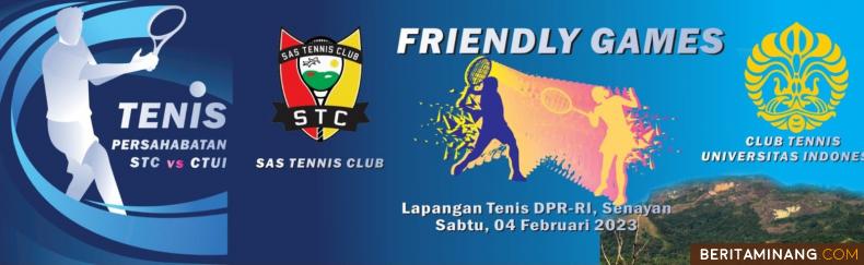 Petenis STC siap hadapi lawan petenis handal CTUI Jakarta di Lapangan Tennis DPR RI pagi ini, Sabtu (4/2/2023) Foto : Ilustrasi