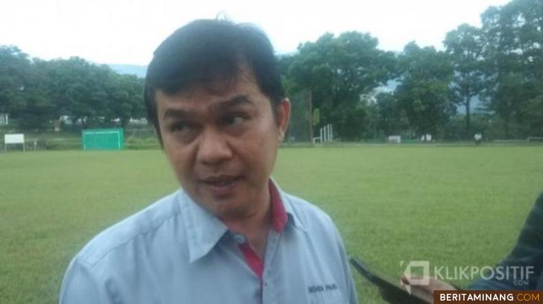 CEO Semen Padang FC Hasfi Rafiq. Foto: Klikpositif.com