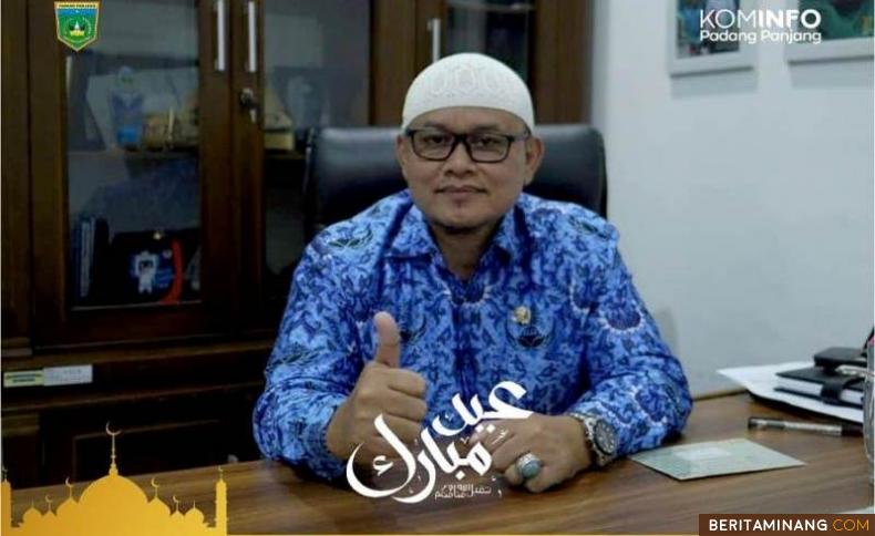 Kepala Dinas Komunikasi dan Informatika Padang Panjang, Drs. Ampera Salim, SH, M.Si.