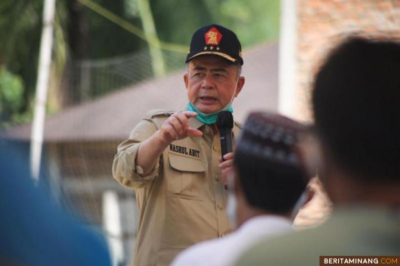 Calon Gubernur Sumatra Barat, Nasrul Abit.