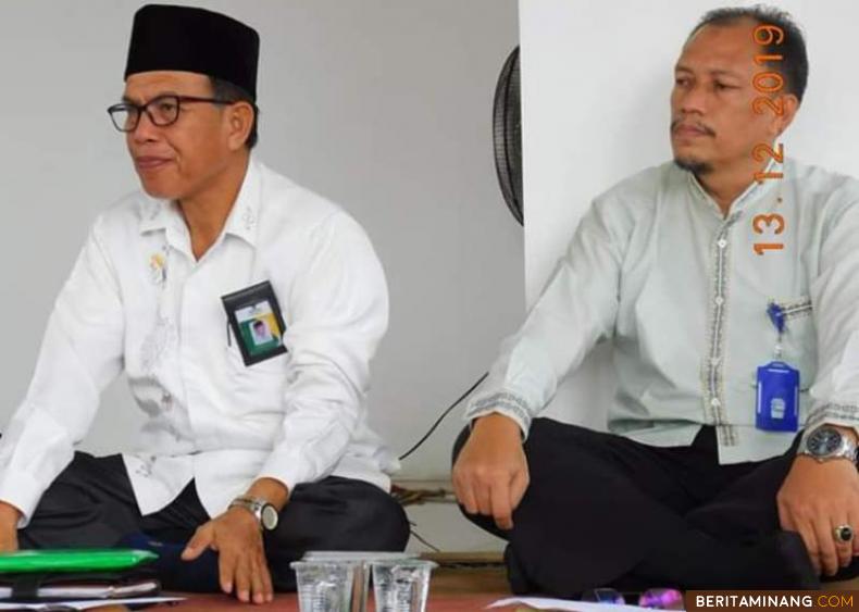 Pimpinan Baznas Padang, Haji Syafriadi Autid yang diminta tampil menyampaikan tauziyah dalam wirid Jumatan di lembaga publik penyiaran milik pemerintah.
