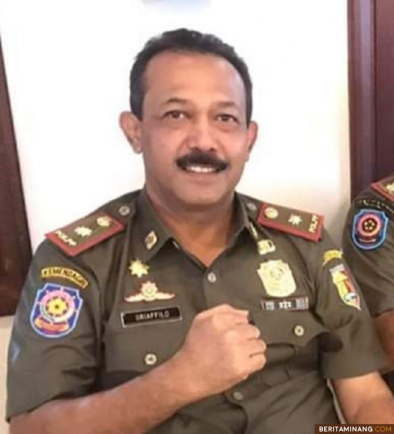 Almarhum Kepala Satuan Polisi Pamong Praja dan Pemadam Kebakran (Satpol PP dan Damkar) Drs. Ori Affilo, MM. Dok.