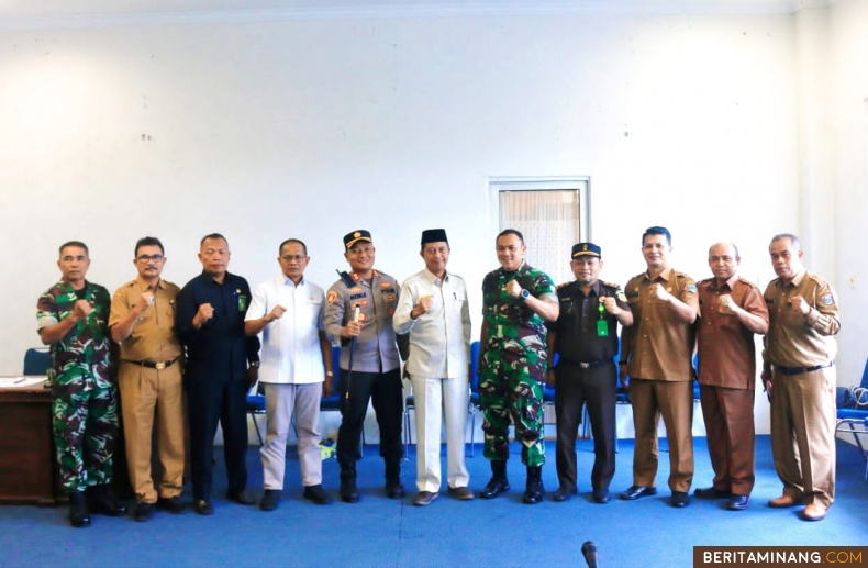 Bamus Nagari Kinali Periode 2020-2026 Ketua DPRD Pasbar Erianto Hadiri Rakor Persiapan HUT TNI ke-78