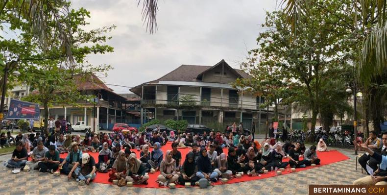 Peserta hadiri acara Kota Tua Berceria di Padang. Humas Padang. Humas Padang