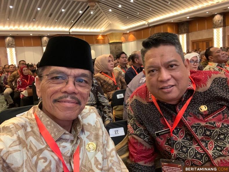 Bupati Safaruddin menghadiri Rakor di Kementerian Pendayagunaan Aparatur Negara dan Reformasi Birokrasi (PAN RB) di Hotel Grand Sahid Jaya, Jakarta, Kamis, (03/08/2023).Foto : Dok Kominfo Liko