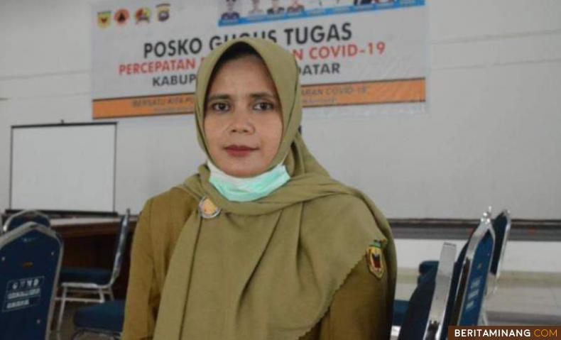 Kabid P2P Dinkes Tanah Datar, Roza Mardiah. Dok.