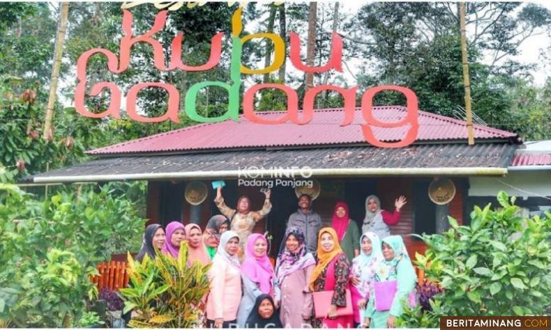Lokasi Desa Wisata Kubu Gadang Padang Panjang.