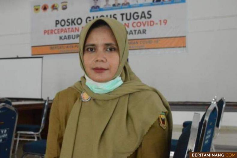 Kabid P2P Dinkes Tanah Datar, Roza Mardiah.