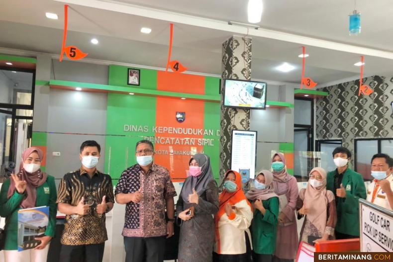 Tim Penilai Disdukcapil  Tingkat Provinsi Sumatera Barat Kunjungi Disdukcapil Kota Payakumbuh