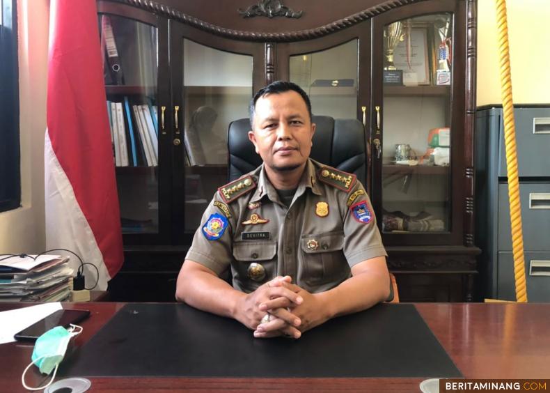 Kepala Satpol PP dan Damkar Kota Payakumbuh Devitra.