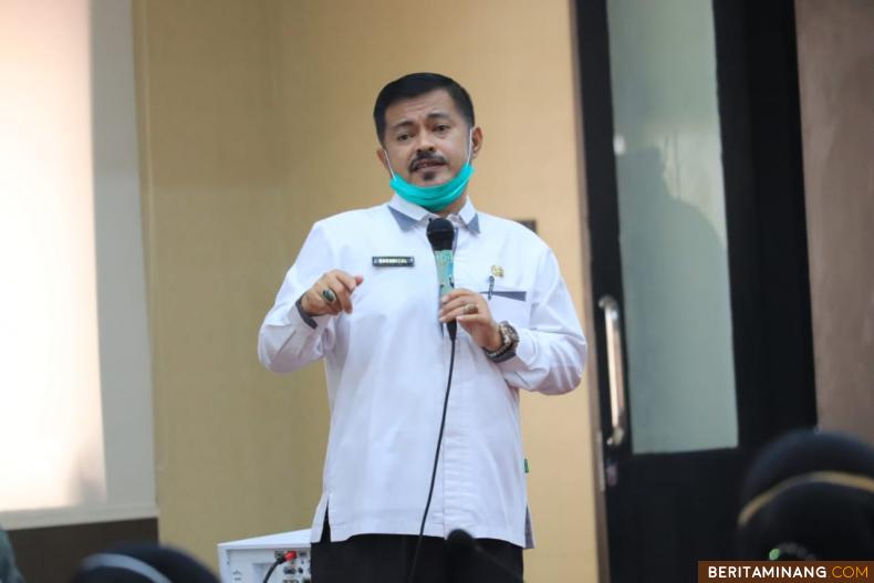 Kepala Dinas Kesehatan Kota Payakumbuh dr. Bakhrizal. Dok
