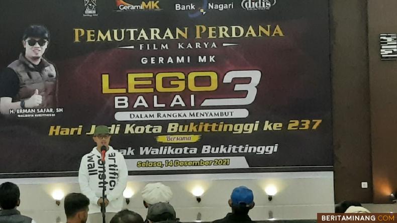 Walikota Erman Nonton Bareng Youtube Movies Lego Balai 3