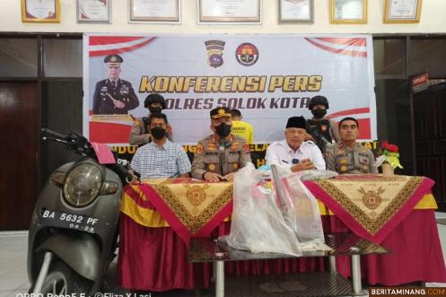 Buron 9 Bulan, Tersangka Pembunuh Garin Masjid di di Solok Ditangkap di Brebes