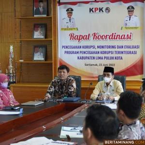 Cegah Korupsi, Bupati Safaruddin Komit Untuk Tingkatkan MCP - KPK