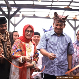 Diresmikan Pj Wako Padang Panjang, Kubu Gadang Punya Cafe Sawah Pertama di Desa Wisata Sumbar