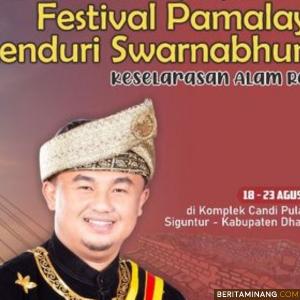 Festival Pamalayu 2022 Siap Digelar Pemkab Dharmasraya