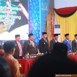 Ketua DPRD Pimpin Rapat Paripurna Hari Jadi Kabupaten Padang Pariaman ke 190