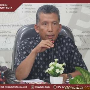 KPU Kabupaten Lima Puluh Kota Gelar Rapat Besama Pimpinan Partai Serta Bawaslu