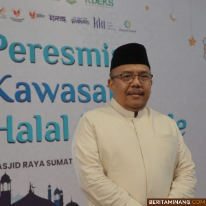 Masjid Raya Sumbar Ditetapkan Sebagai Pilot Project Kawasan Halal Lifestyle di Indonesia