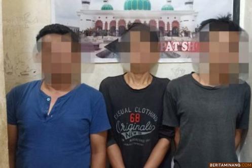 Narkoba, Tiga Lelaki Ditangkap Polisi di Alahan Panjang