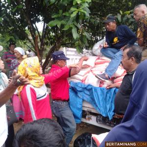 Peduli Gempa, GASSA 84 Salurkan Bantuan ke Korban Gempa Kajai Pasaman Barat