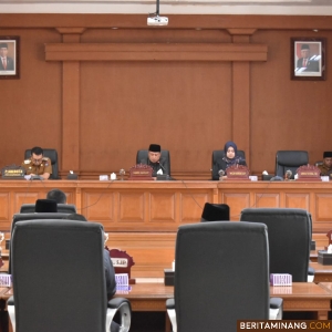 Pemko Payakumbuh Sampaikan Nota Tentang  Ranperda Pertanggungjawaban Pelaksanaan APBD 2023