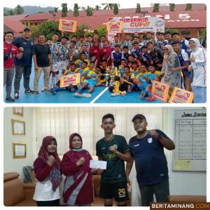 SMA Negeri 5 Solsel, Behasil Raih Piala Bergilir Fursal Gubernur Cup VI Tahun 2022