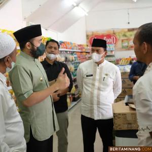 Wako Fadly Amran Pantau Ketersediaan Minyak Goreng Bersubsidi di Padang Panjang
