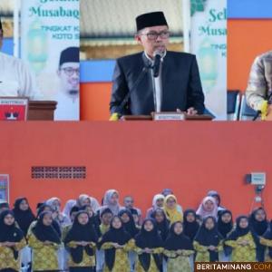 Walikota Bukittinggi buka Musabaqah Tilawatil Quran Kecamatan Mandiangin Koto Selayan