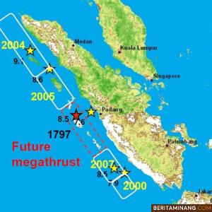 Waspada! Gempa 6,7 Berada di Zona Megathrust Mentawai