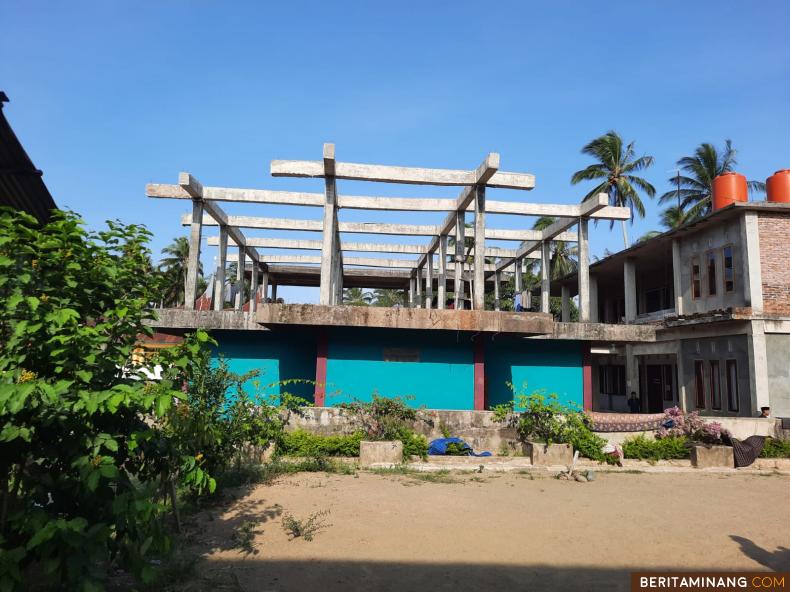Bangunan Mushala Ponpes Padang Magek yang Terkendala