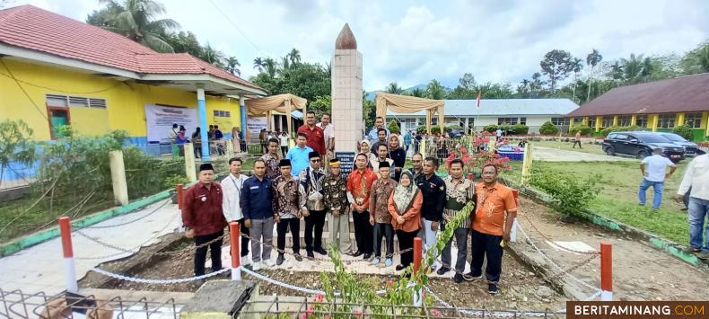 Launching Kampung Pengawasan Pemilu di Bidar Alam Solsel
